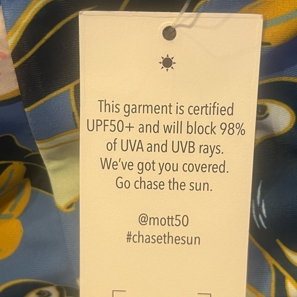 MOTT50 Bird Print Michaela One Piece Swimsuit - Picture 5 of 7